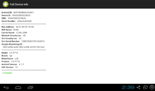 How to download Full Device Info 1.0 unlimited apk for pc