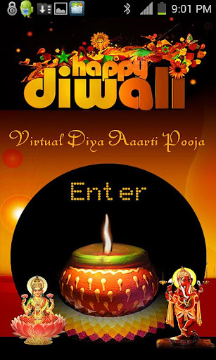Virtual Diwali Laxmi Ganesha