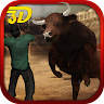 Bull Attack Run Simulation 3D Game icon