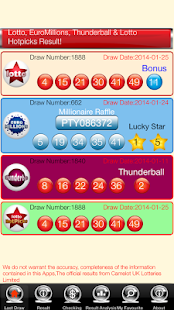 UK Lotto EuroMillions Live