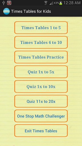 【免費解謎App】Times Tables Quiz 4 Kids-APP點子