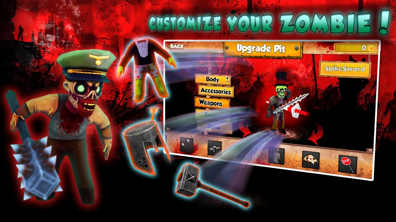 Zombie Run Mania - screenshot