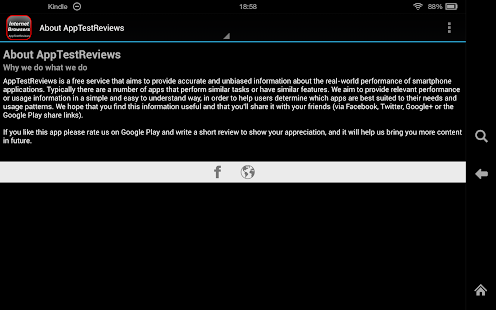 Web Internet Browser Review Screenshots 5
