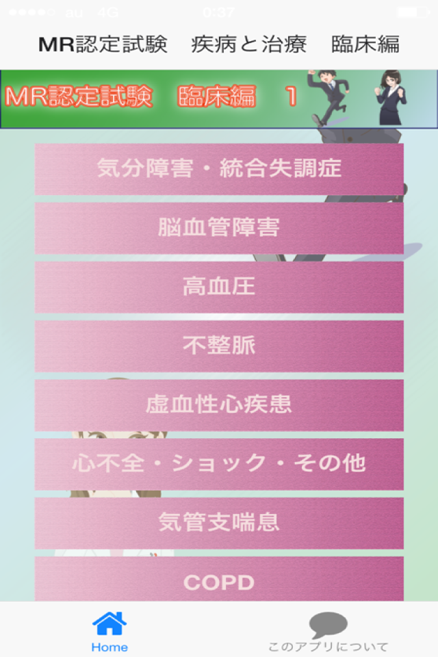 MR認定試験（疾病と治療）【臨床編１】 Screen 3