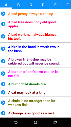 English Proverbs and Sayings