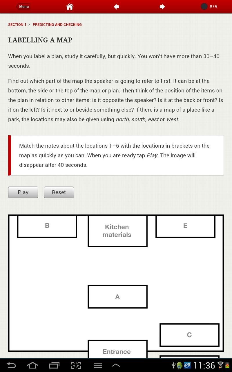 IELTS Skills - Listening Screen 2