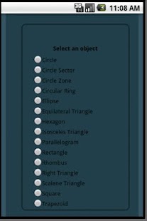 Area and Perimeter Calculator Screenshots 0