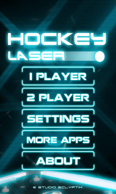 Android application Hockey Laser screenshort