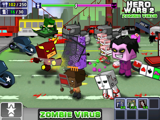 【免費動作App】Hero Wars 2: Zombie Virus-APP點子