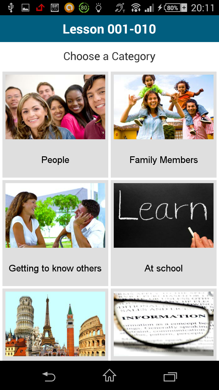 Learn Arabic - 50 languages Screen 3