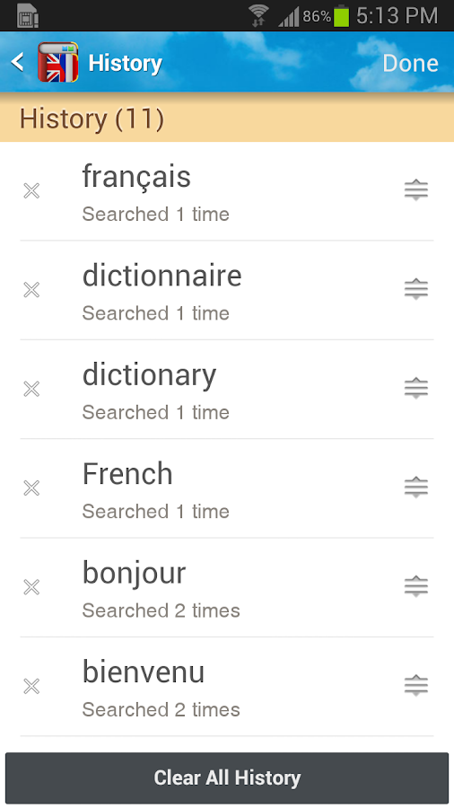 French English Dictionary Android Apps on Google Play
