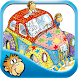 5 Monkeys Wash the Car
