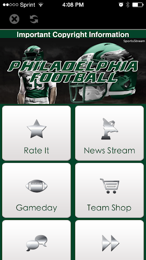 【免費運動App】Philadelphia Football STREAM+-APP點子