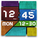 Graphics Clock Widget mobile app icon