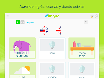 Aprender inglés con Wlingua