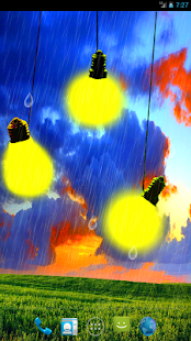How to download Bulbs In Rain Live Wallpaper 1.08 apk for android