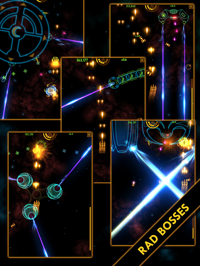 Plasma Sky - rad space shooter - screenshot