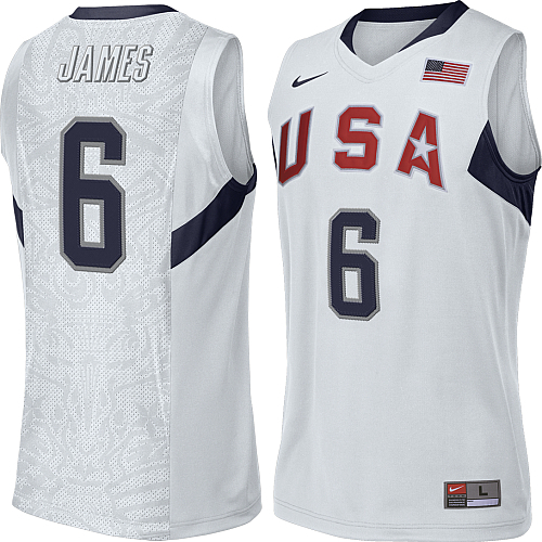 Usa Basketball New Jerseys For The 08 Olympics In Beijing Nike Lebron Lebron James Shoes