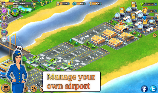 City Island: Airport screenshot