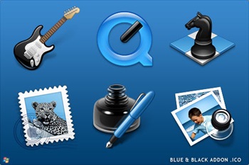 Black_And_Blue_Icons_Addon_ICO_by_ipholio