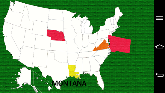 U.S.A Map Puzzle(usa puzzle) Screenshots 3