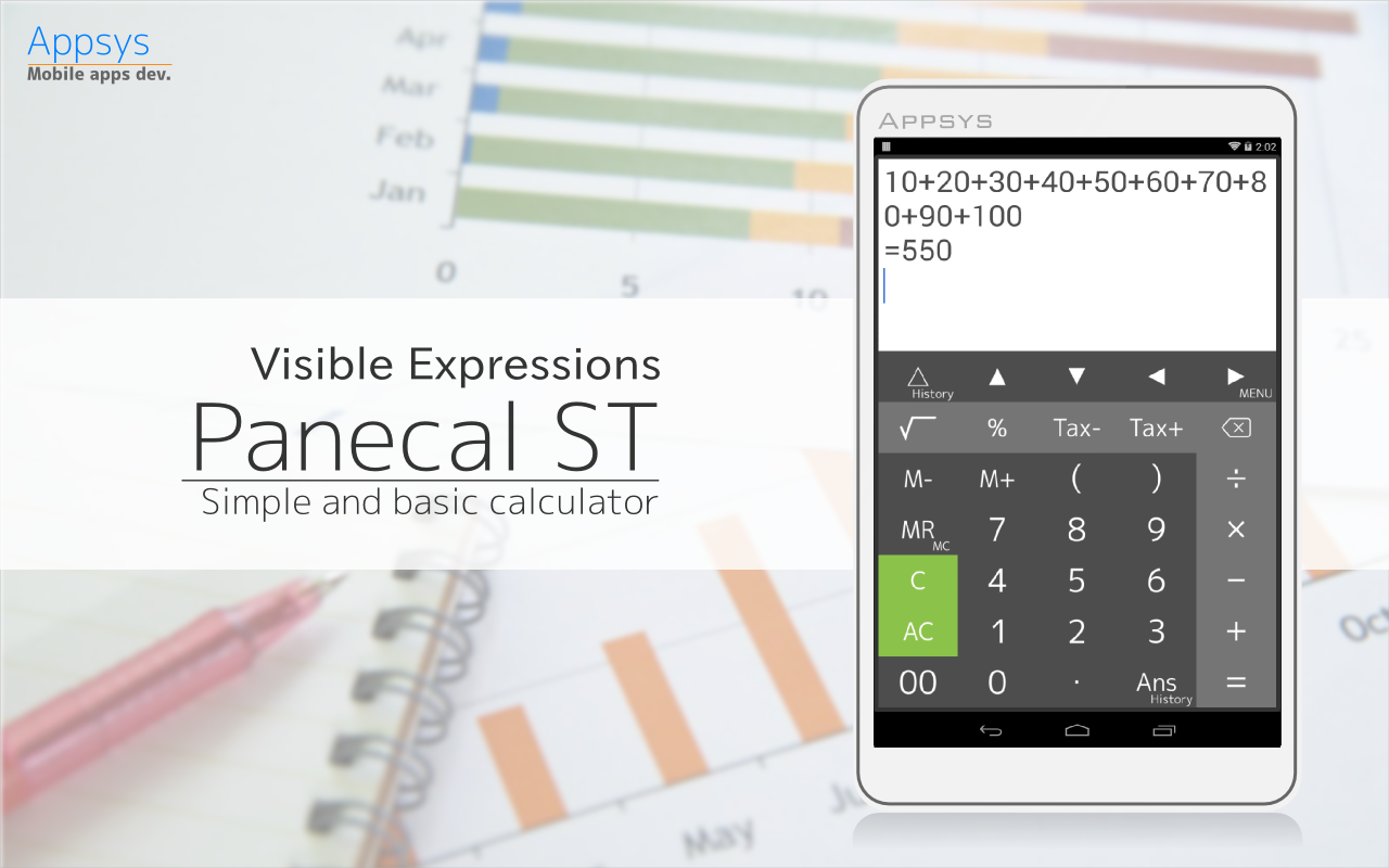 Android application Calculator screenshort