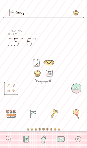 cute mini mini dodol theme