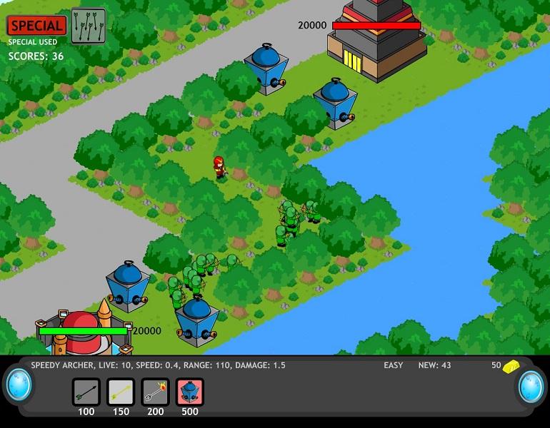Clans Battle Game Screen 2