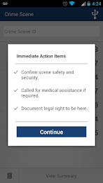 Checklist App for Scene Exam poster 2