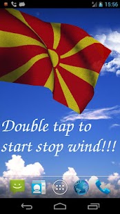 3D Macedonia Flag LWP Screenshots 2