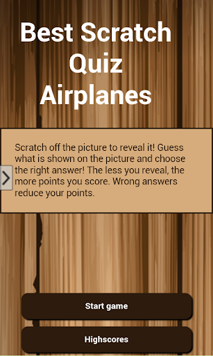 Best Scratch Quiz Airplanes
