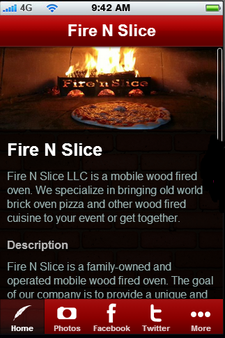 Fire N Slice Wood Fired Pizza