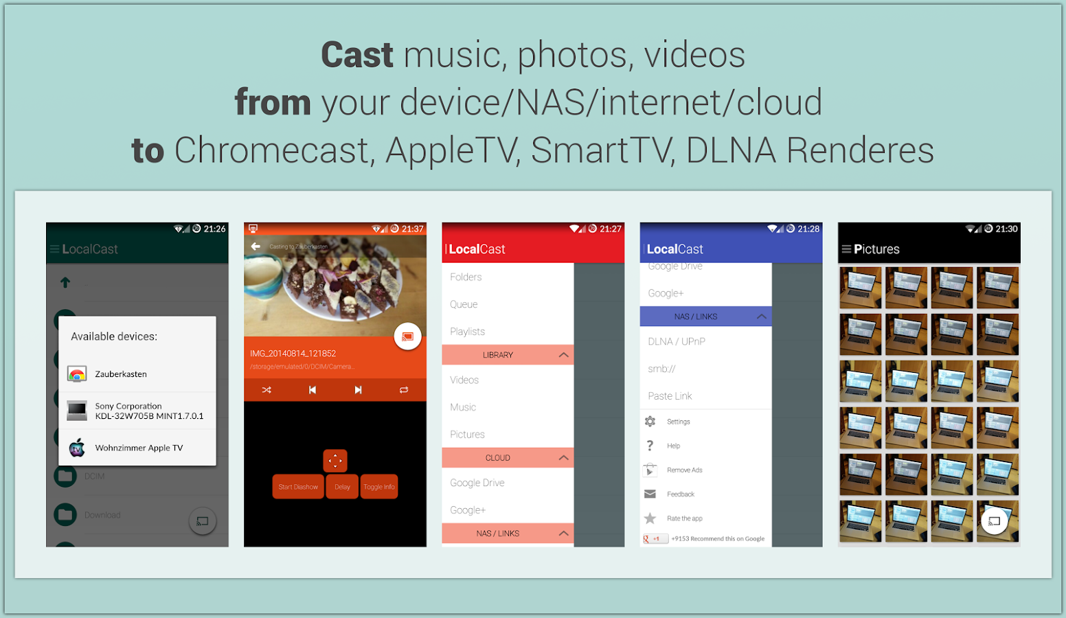 LocalCast for Chromecast/DLNA - screenshot