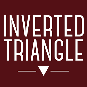 Inverted Triangle by V. Estima logo