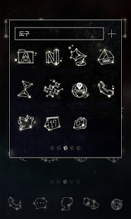 Virgo LINE Launcher Theme Screenshots 2