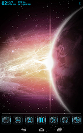 Galaxy Atom theme poster 9