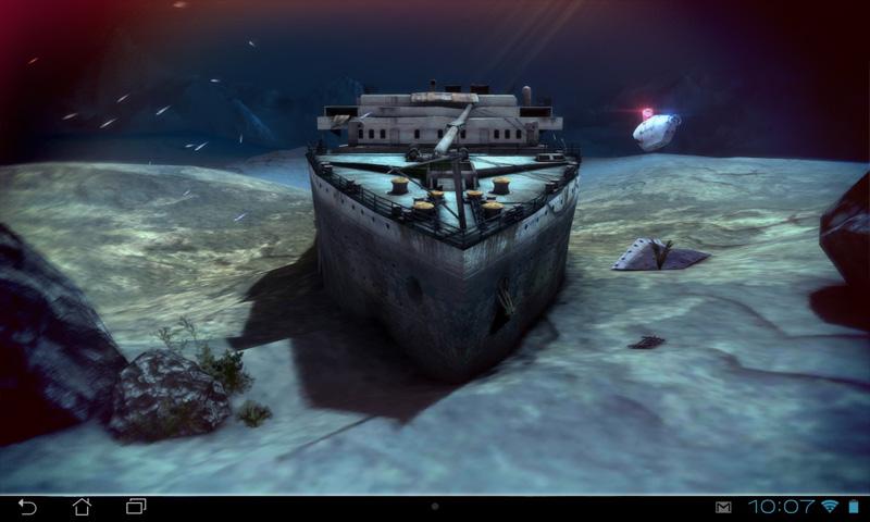 Titanic 3D Pro live wallpaper - screenshot