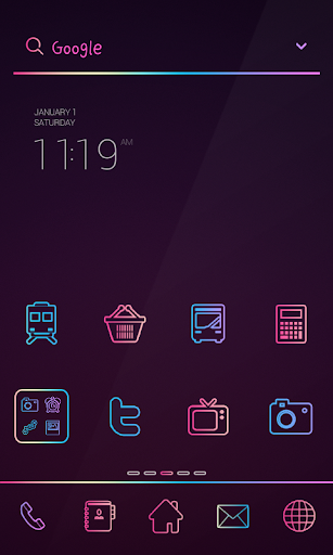 Color Pop dodol launcher theme