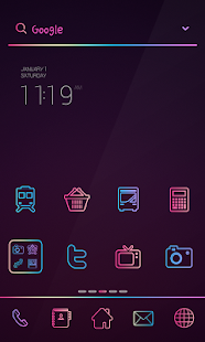 Color Pop dodol launcher theme