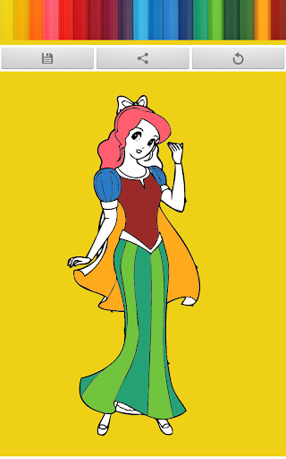 【免費家庭片App】COLORING BOOK Fairy Princess-APP點子