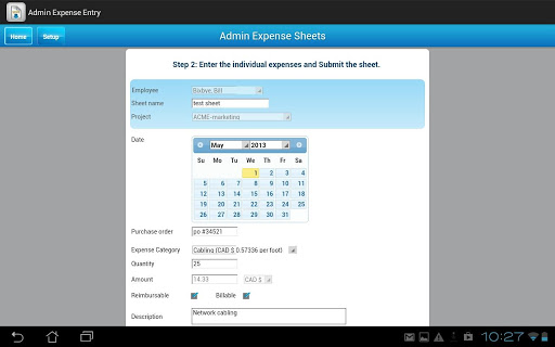 【免費商業App】Dovico Admin Expense Entry-APP點子