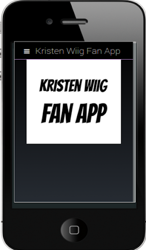 Kristen Wiig Fan App