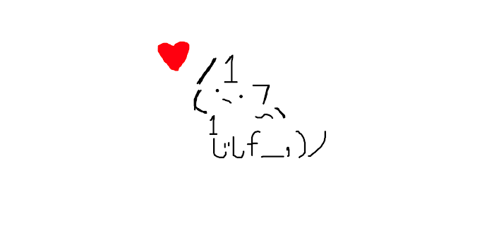 Kitty made of numbers, letters and symbols