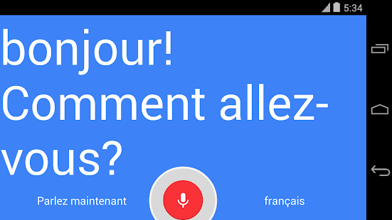 Google Traduction - screenshot thumbnail