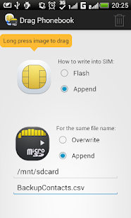 How to get Drag Contacts (SIM Backup) lastet apk for android