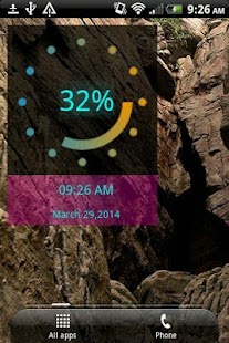 Free Colorful Battery Widget APK