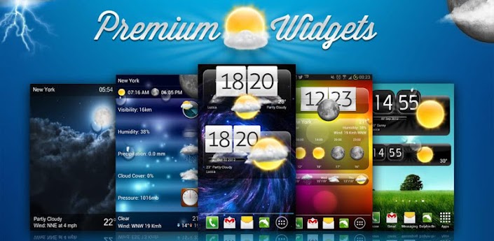 غاية الروعة مع آخر إصدار من Premium Widgets HD v1.0.7