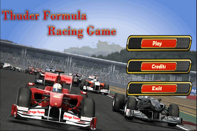 Thuder Formula Racing Game poster 8