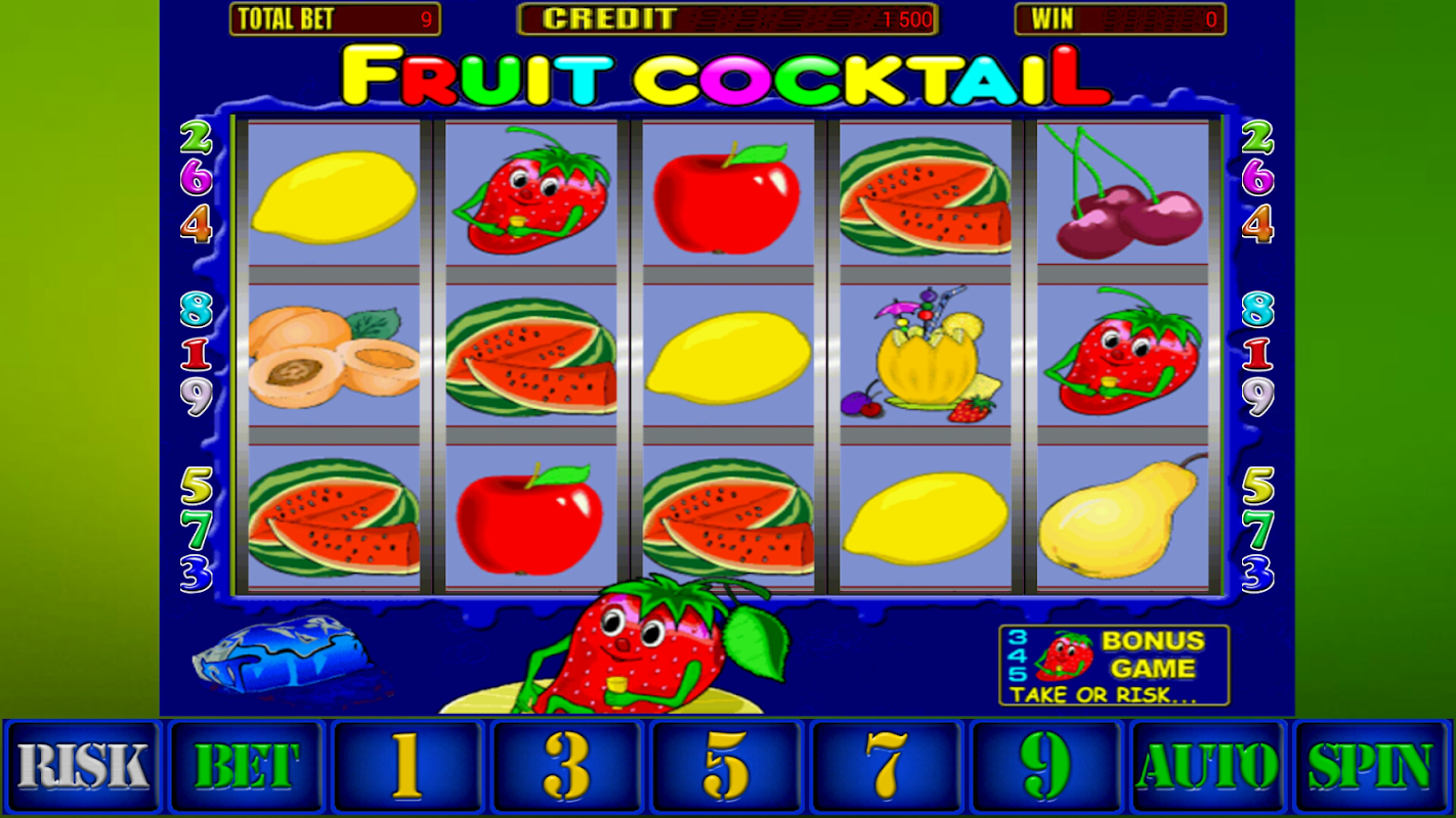 игровой автомат фрукт коктейль играть бесплатно