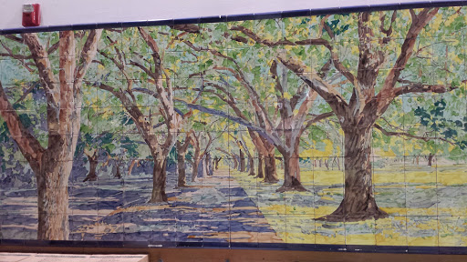 Tree Mural at Central Market